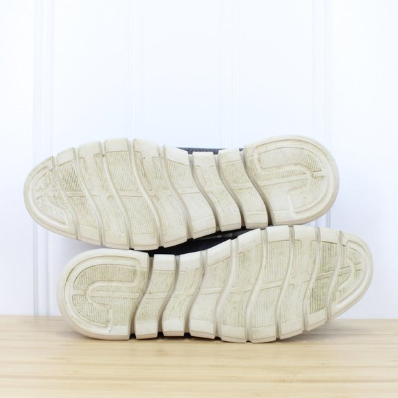 NAUTICA Men's Wrenwood Canvas Leather Navy Knit Fashion Casual Shoes Size US 10 - Picture 9 of 9